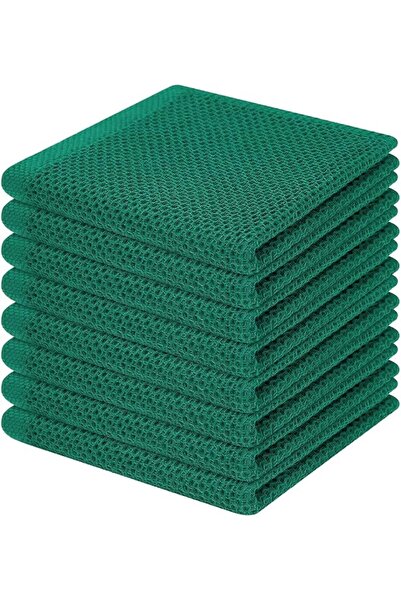 GENERAL Homaxy 100% Cotton Waffle Weave Kitchen Dish Cloths, Ultra Soft Absor...