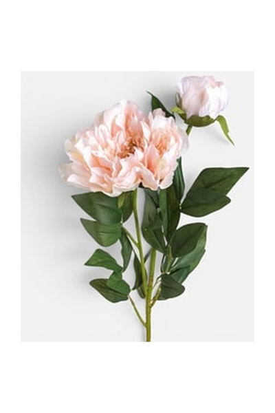 OEM Floare Artificiala Bujor Roz 70cm
