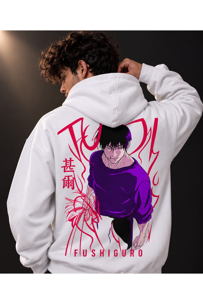 Nulivez Jujutsu Kaisen Toji Fushiguro Hoodie – Toji Printed Oversize Unisex H...