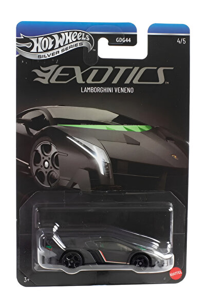 HOT WHEELS Silver Series Exotics Lamborghini Veneno JKX79