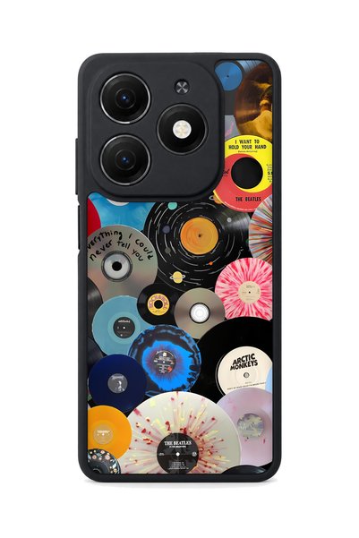 TECNO Spark 20 Compatible Plate Patterned Camera Protected Shockproof Case