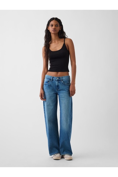 GAP Kadın Açık Mavi The Hailey Low Rise Loose Jean Pantolon