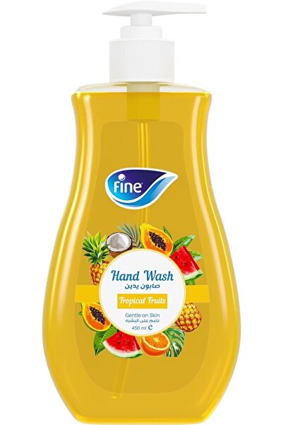 FINE غسول اليدين 450 مل - فواكه استوائية