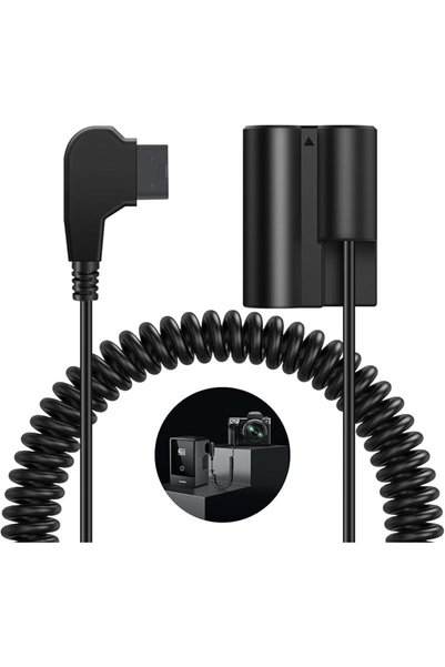 NEEWER بطارية وهمية D Tap إلى NP-W235 مع كابل لبطارية V Mount، مصدر طاقة مستم...