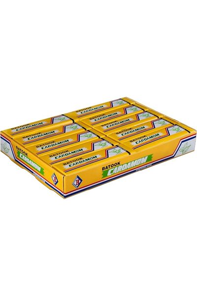 Batook 5 Sticks Cardamom Chewing Gum, 20 Fingers Pack, 250 G