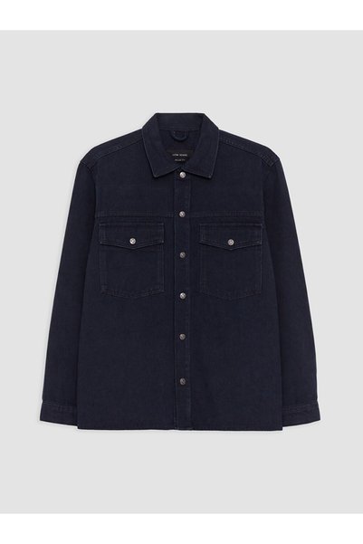 LC Waikiki Indigo Relax Fit Men's Jean Shirt
