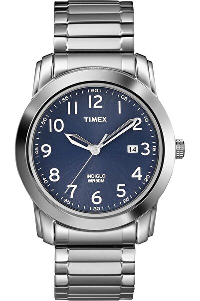 Timex ساعة هايلاند ستريت للرجال مقاس 39 ملم