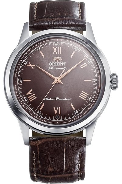 Orient Classic Bamبينو 38 Roman Unisex Automatic and Manual Mechanical Wristw...