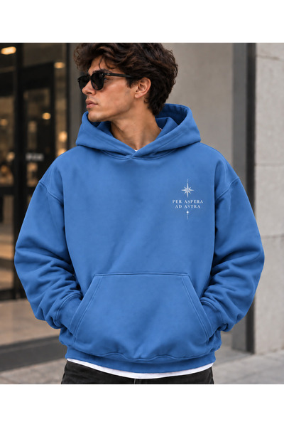 COHERENT Unisex Ανδρικό/Γυναικείο φούτερ PERASPERA με πολύχρωμη ειδική στάμπα...
