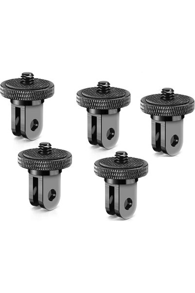 Generic 5 Pcs Camera Tripod Mount for GoPro Adapter, Aluminum 1/4-20 Conversi...