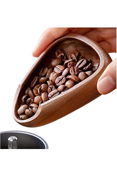 HOOPZOZA Hobosusa Coffee Bean and Tea Weighing Tray Wooden Coffee Bean Plate(...