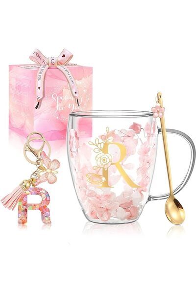 BigNoseDeer Gifts for Women Glass Coffee Mugs Unique Birthday Gift for Women ...
