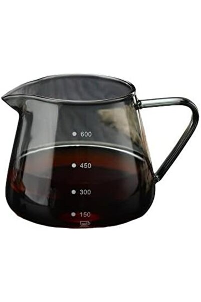 Generic SERVER Glass Coffee Server 600ml (Black,02)