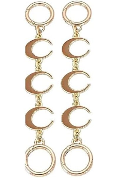 Arabest 2Pcs Moon Shape Purse Strap Extender,Alloy Handbag Chain Replacement ...