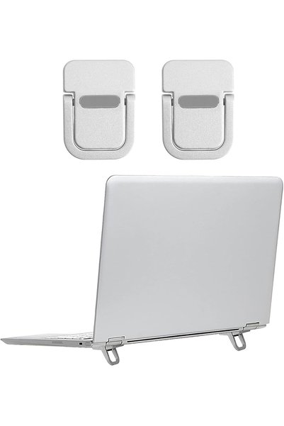 Arabest Foldable Zinc Alloy Laptop Stand,1 Pair Portable Invisible Keyboard R...