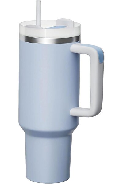 GENERAL DL&3UP 40 oz Tumbler with Handle, Travel Mug with Straw & Lid, Insula...