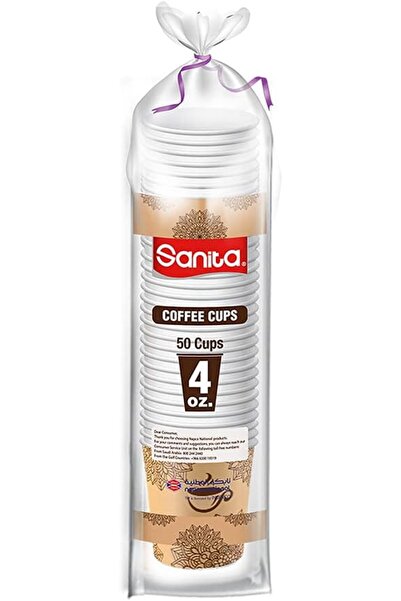 Sanita Club Sanita Paper Cups, 4 Oz 50 Cups