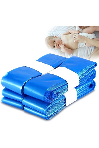 Arabest Nappy Bin Refill Bags,4-Piece Set,4.5M Length,7-Layer Odor Barrier Di...