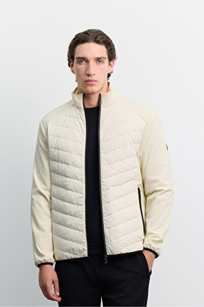 Avva Men's Stone Duck Feather Stand Collar Lightweight Coat A62Y6066