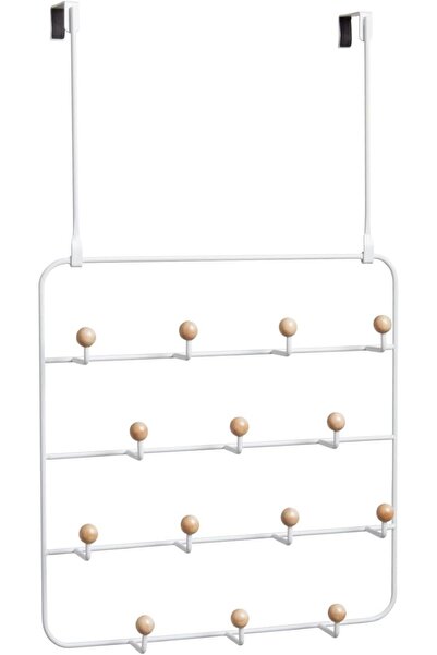 Arabest Over-The-Door Multi-Use Organizer with 14 Hooks,Drilling-Free Hanger ...