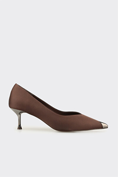 Elle Shoes Kahve Kadın Stiletto