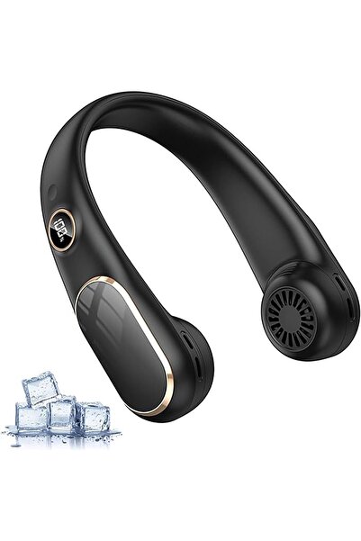 Arabest Portable Bladeless Neck Fan,4000mAh Rechargeable Battery,4 Speeds,360...