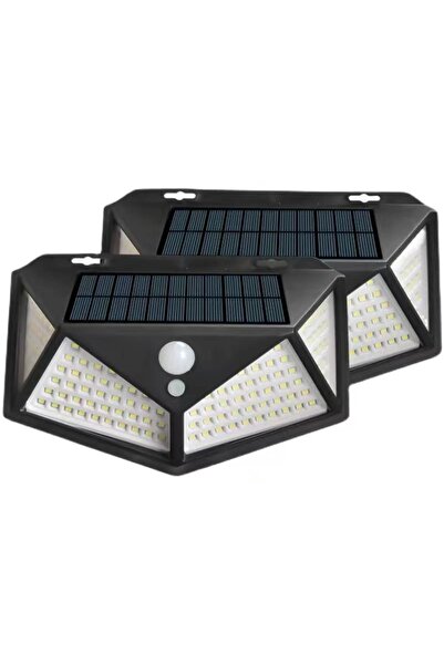 OEM Set de 2 lămpi solare de grădină cu 100 LED-uri, rezistente la intemperii