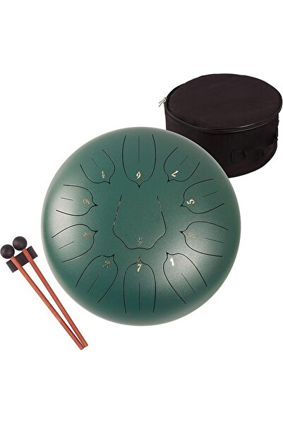 GENERAL Steel Tongue Drum - 11 Notes 12 inches - Percussion Instrument -Handp...