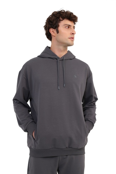 lumberjack Sweatshirt Men's Anthracite Mb Sn73 Hoodie