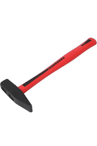 Lawazim Fiber Handle Hammer - 1000g - Heavy Duty 55 Steel Hammer with Shock-A...