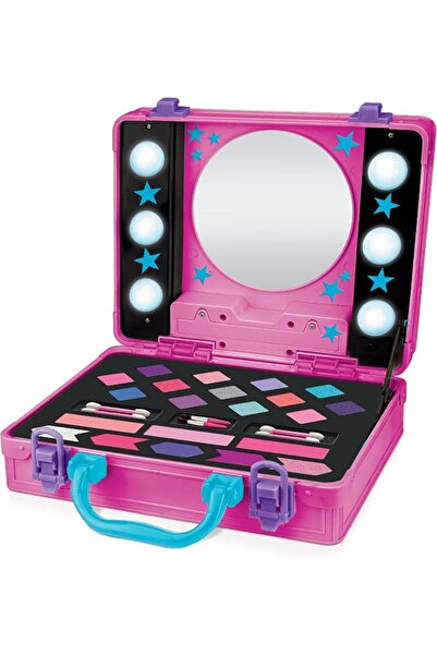 Shimmer N Sparkle Shimmer ’N Sparkle Light Up Beauty Case for Kids, Pink Make...