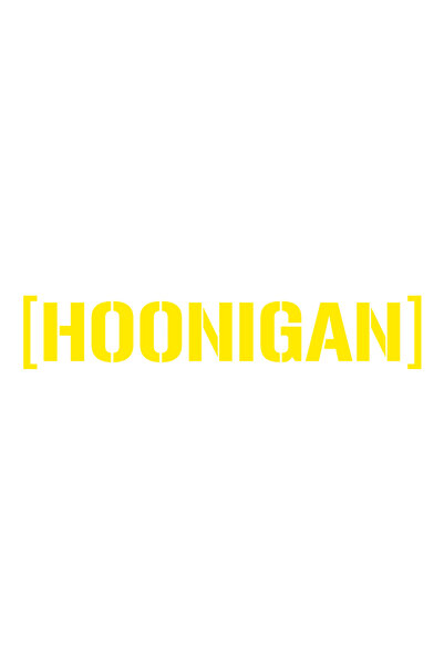 OEM Autocolant auto  "Hoonigan ", 15cm, Galben