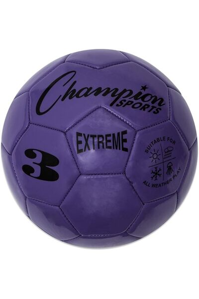 Champion Sports كرة قدم من سلسلة إكستريم المركبة: مقاسات 3، 4، 5 بألوان متعددة