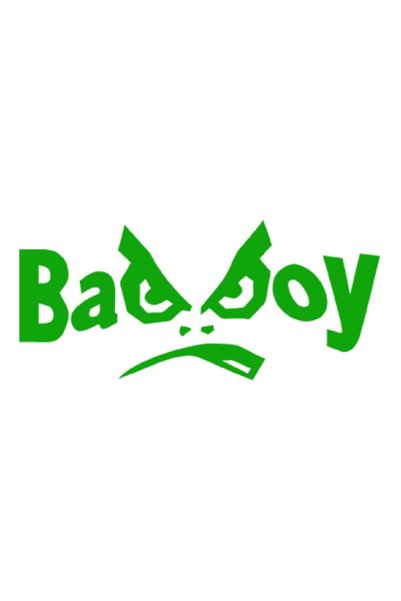 OEM Autocolant auto  "Bad boy ", modelul 1, 10cm, Verde