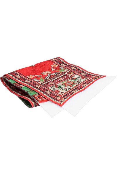 Topincn Dollhouse Carpet 1:12 Scale Silk Woven Exquisite Pattern