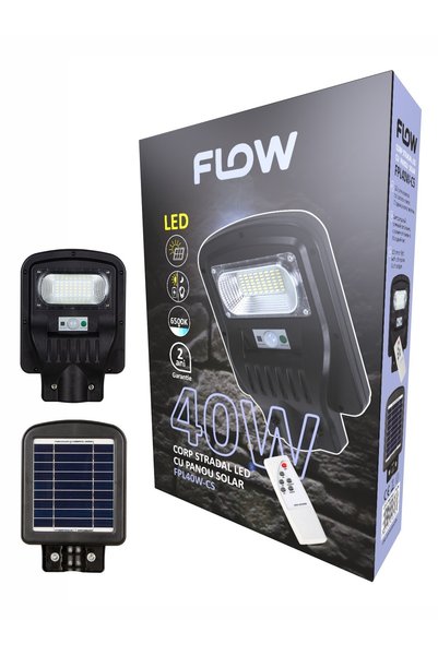 Flow Corp Stradal LED Solar FPL40W-CS, 40W, 6500K
