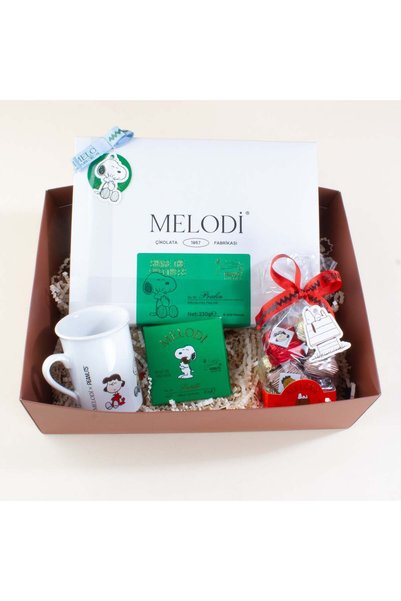 Melodi Çikolata Peanuts Collection Franklin 490g Hediye Kutusu
