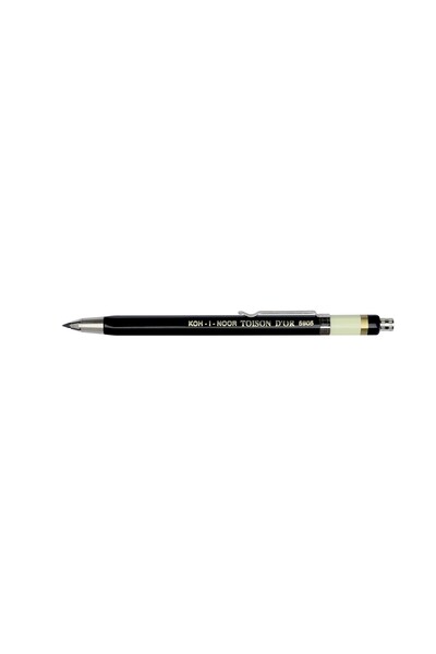 Koh-i Noor Set 2 x Creion Mecanic Metalic, Negru, 2.5 mm Toison D'or