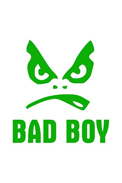 OEM Autocolant auto  "Bad boy ", modelul 2, 10cm, Verde