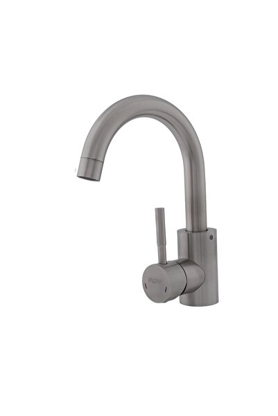 Flow Baterie Lavoar FB-01 Vital, inox SUS304, crom mat, monocomanda