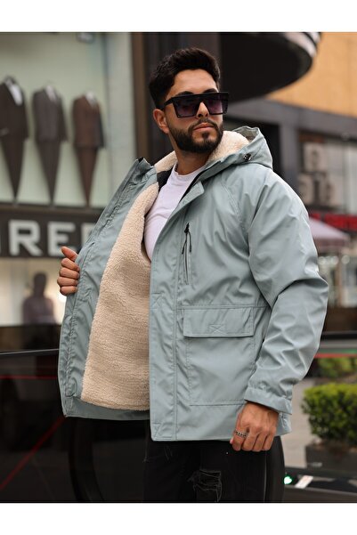 ABİLLİTA Winter Fur Coat Premium Water and Wind Resistant Jacket