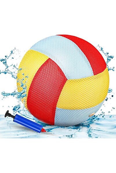 TERRIFI Pool Ball, 8.5 Inch Waterproof Pool Volleyball with Grip Technology W...