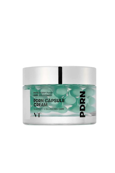 VT COSMETICS PDRN Κρέμα Προσώπου με Κάψουλες 100 για Εφέ Γυάλινου Δέρματος 50ml