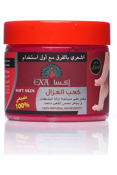 EXA كريم كعب الغزال للقدمين 300 مل