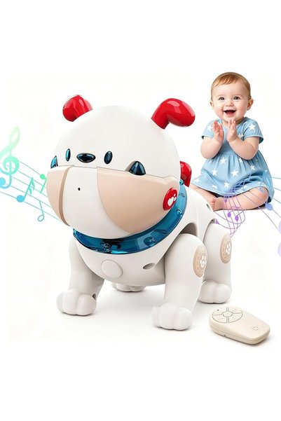 GENERAL DMG Musical Crawling Dancing Dog Toy كلب لعبة موسيقى يزحف, Interactiv...