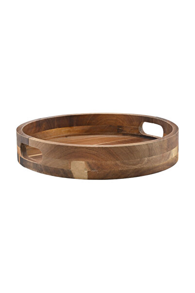 Estia Home Art ESTIA ALLURE ΣΤΡΟΓΓΥΛΟΣ ΔΙΣΚΟΣ ΣΕΡΒΙΡΙΣΜΑΤΟΣ ΜΕ ΛΑΒΕΣ
