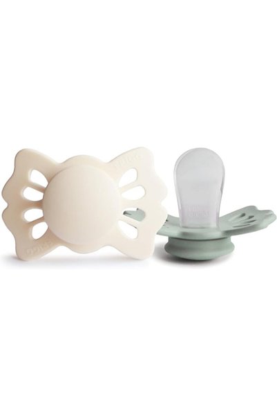 Tenuta Friggiali FRIGG Lucky Symmetrical Pacifier Pack of 2 | Silicone Soothe...