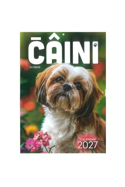 O-PRESS Calendar de perete cu caini format A4, 6 file -