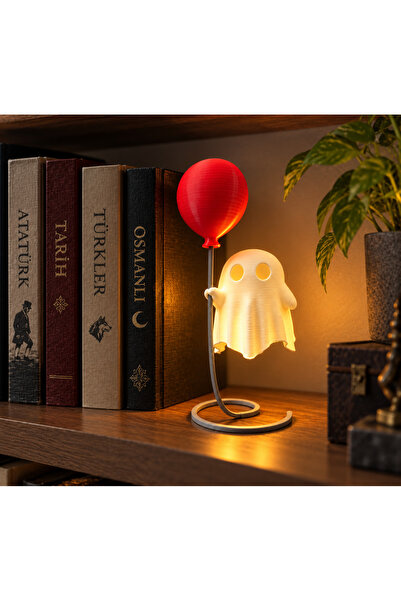 EldoryxLab Hayalet Balonlu LED Işıklı Gece Lambası - Ghost Balloon Night Light