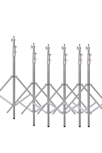 SH Super Stable Stainless Steel Big Tripod 2.8M Foldable Lighting Stand Tripo...